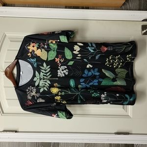 Hippy sun forest vibes hikers camping life tee size XL